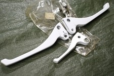 RMS Sport Bremshebel Kit Weiß Passung unklar Piaggio Mofa ? Ciao Si PK ? Leva