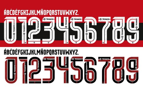Name nummer set für flamengo - set,