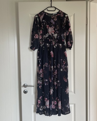Esprit midi blumen kleid - midi, gr.