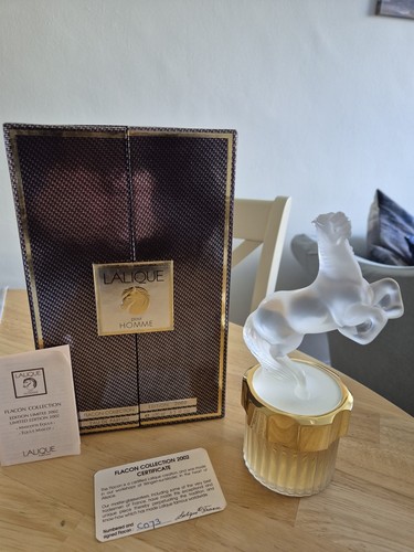Lalique equus flacon - equus, nie