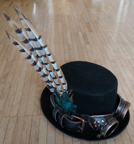 Steampunk hut zylinder mit - steampunk,