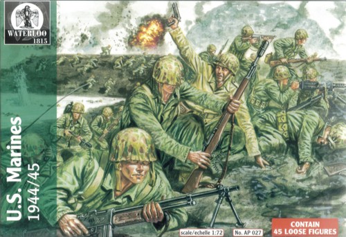 Waterloo wwii us marines - 1/72,