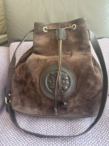 Fendi bucket bag aus cord - fendi,