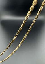 Ankerkette 333 Gold 8 Karat Halskette 45 cm unisex Goldkette 3,41 g