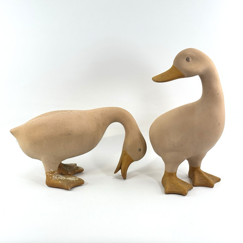 Große enten figuren set - große,