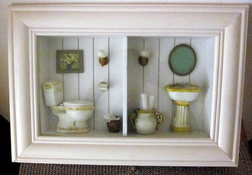 Diorama wandbild schaukasten - diorama,