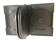 1x 8er DVD-Box - 8fach Hülle - Box - Leerhülle für DVDs CDs Blu-rays Discs - Neu