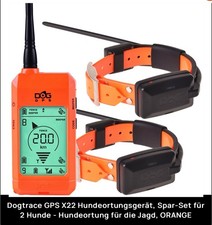 Dogtrace GPS X22 X20 Tracking Hundeortung System Spar Set 2 Hunde