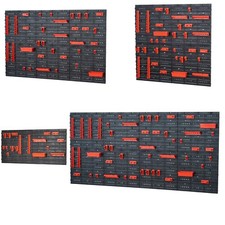 Werkzeugwand Wandregal Werkzeughalter Kunststoff leer Werkstatt Lager 4 Größen