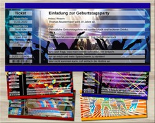 Einladungskarten Geburtstag