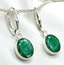 💚Smaragd Ohrhänger 925