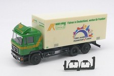 MAN F90 3-Achs Koffer-Lkw "August König 1200 Jahre Frankfurt", von HERPA, BESCHR
