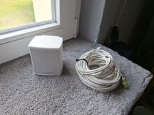 1 Bose Cube Weiß incl Lautsprecherkabel viele Meter.Sehr guter Zustand