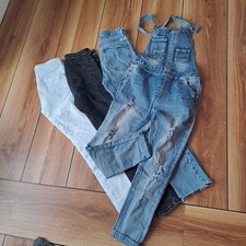 4 Jeans Hosen Damen Latzhose