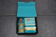 4711 Kölnisch Wasser Auto Set Oldtimer Creme Seife Erfrischungstuch Autoduft