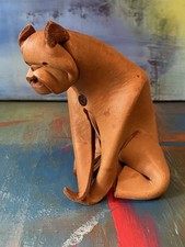 VINTAGE GERMANY LEDER HUND /