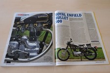 Motorrad 15/2012 Royal Enfield Bullet 500 mit 22PS in einer seltenen Vorstellung