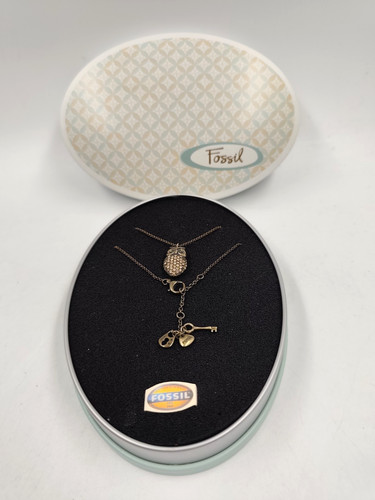 Fossil kette eule mit - kette,