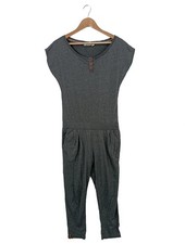 NAKETANO Langer Jumpsuit Damen Hose Gr. DE 38 hellgrau Casual-Look