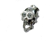Totenkopf Anhänger 925 Silber