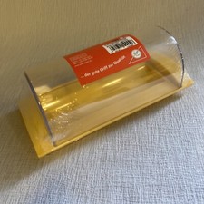 Rollenbutterdose mit Deckel aus Kunststoff Käseglocke Butterglocke Butterdose