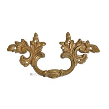 Schubladengriff antik Messing