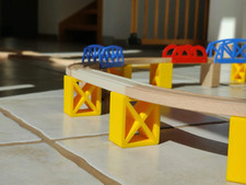 Gleisstützen / Steigungen /