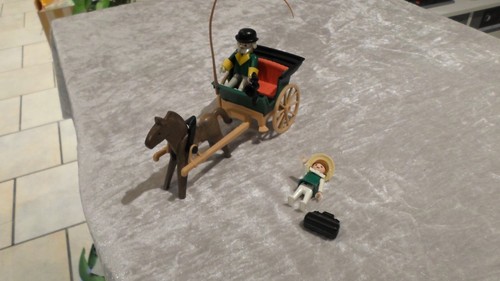 Playmobil western einspänner - western,