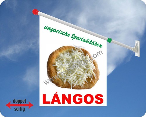 Flagge langos ungarische - flagge,,