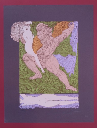 Ernst fuchs samson und - fuchs,, „samson