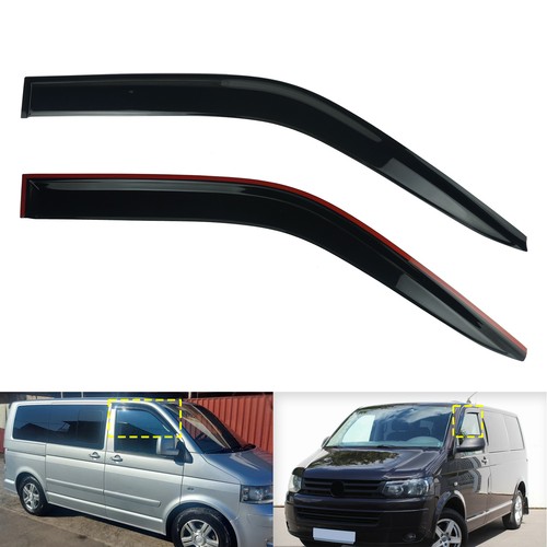 Schwarz windschutz - 2x,