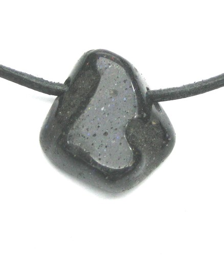 Trommelstein gebohrt opal - trommelstein,