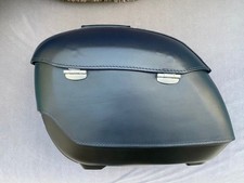 BMW Cruiser R1200 C R1200C R850C Seitenkoffer, Satteltasche , Leder blau, Neu