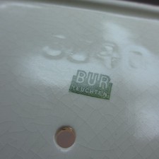 BUR Bauhaus Lampe Art Deco Wandlampe 1921 Wagenfeld Lampe für Bünte & Remmler N2