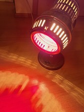 alte DDR Lampe Strahler Rotlichtlampe Wärmelampe GRANDIOSA Richter Radebeul 