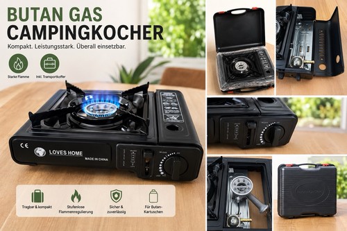 Butan gas campingkocher - gas,