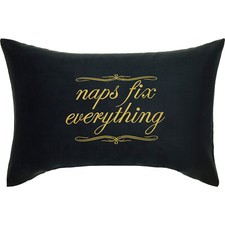 Naps fix everything Kissen
