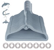 20/30Stück Samt baby Kleiderbügel Kinderbügel Bügel Anti-Rutsch Garderobenbügel