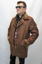 Cognac 100% Lammfell Shearling