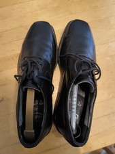 Gallus Herren Schuhe Größe 43 Leder Schwarz Schnürer Anzug Business Topzustand