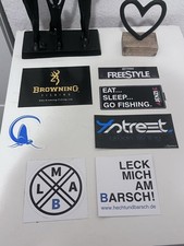 Stickerbomb Angeln Aufkleber