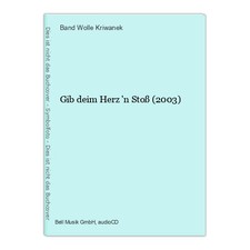 Gib deim herz stoß - herz, 'n