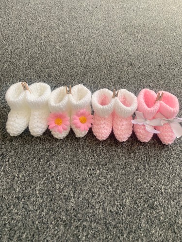 Paar neue handgestrickte - 4,