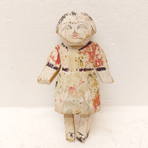 99268 vintage holz puppe - holz,