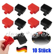 ​10X Batterie Polabdeckung Pol Schutzkappe Kappen + Plus - Minus Abdeckung Satz