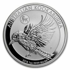 Kookaburra 2018, 1oz Silber 999, Privy Hund, Sonderausgabe, Tadellos