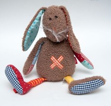 SIGIKID Sweety Patchwork Hase braun 28 cm Stofftier