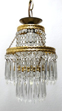 Alter Kristall Deckenleuchter