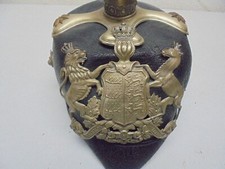 1wk  Pickelhaube Dragoner Württemberg Ungereinigter Dachbodenfund  1ww