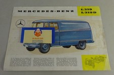 Prospektblatt Mercedes-Benz L